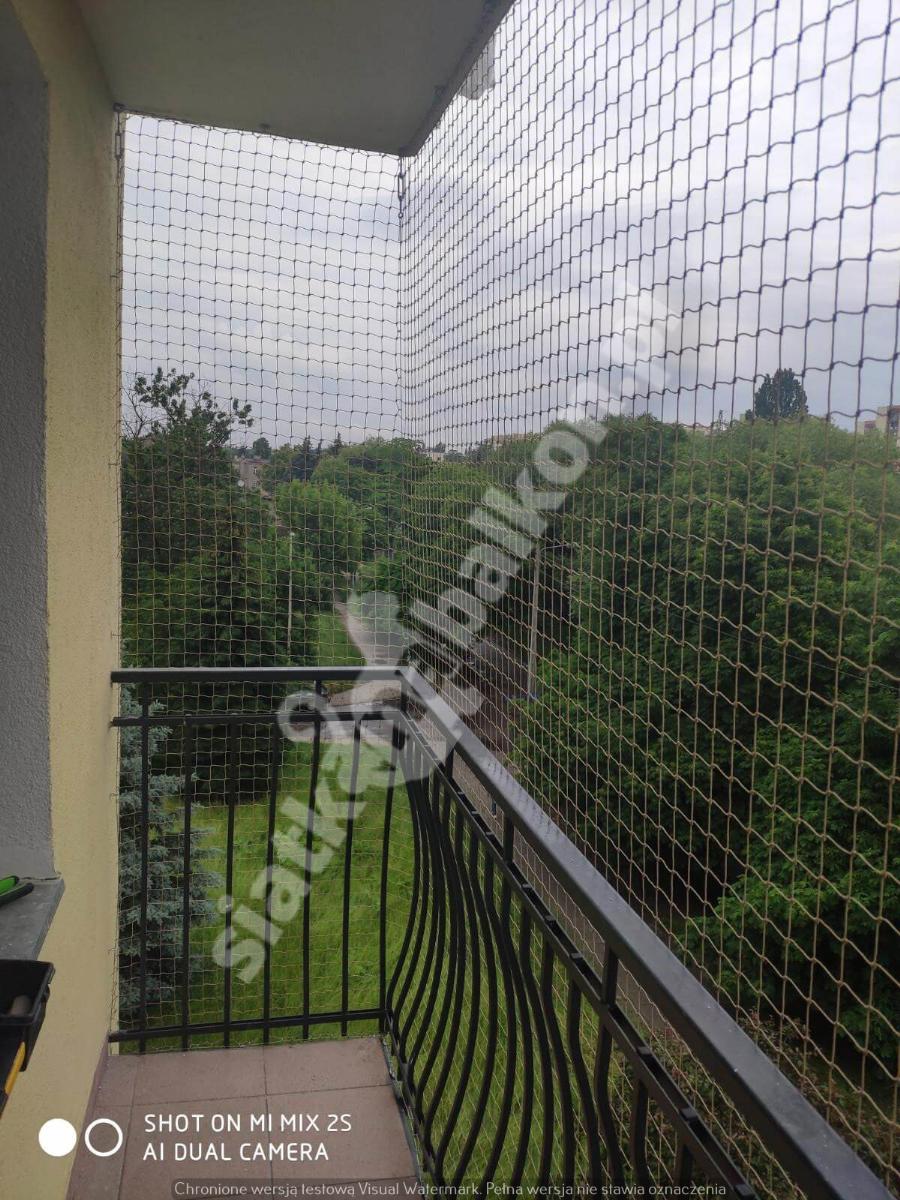 Niezawodna siatka na balkon dla kota